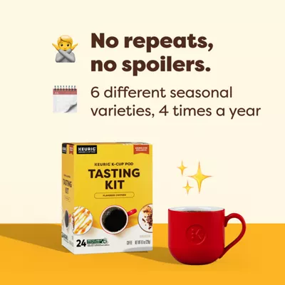 Flavored Coffee Tasting Kit by Keurig 3 Flavored Coffee Tasting Kit by Keurig